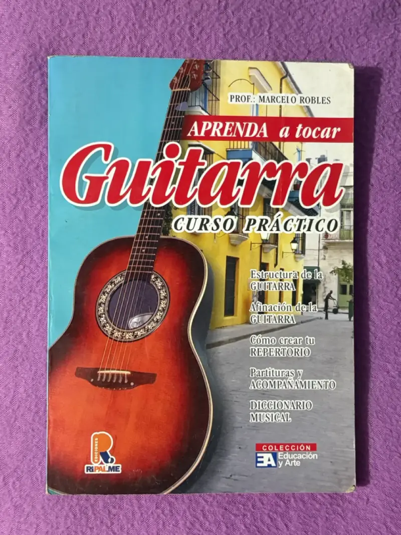 Libro Aprenda a Tocar Guitarra Curso Práctico - 1