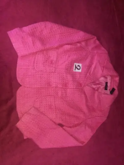 Blazer rosado lanilla S /M - miniatura 1
