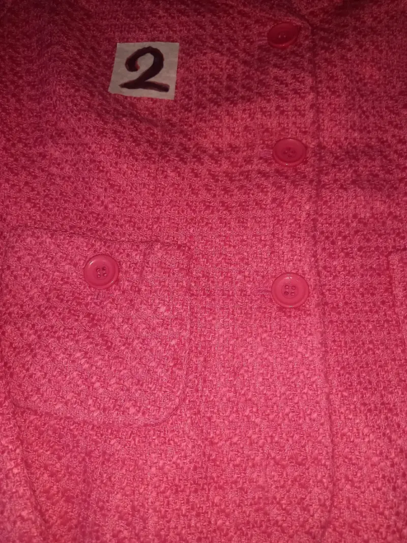 Blazer rosado lanilla S /M - 3