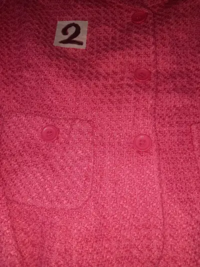 Blazer rosado lanilla S /M - miniatura 3