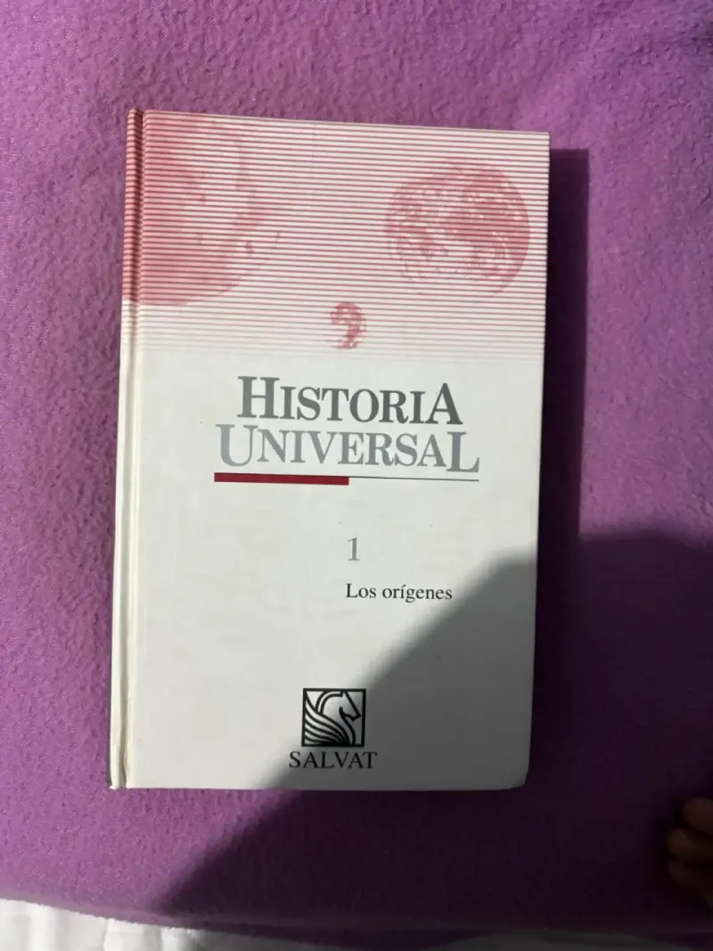 Libro Historia Universal Volumen 1 Salvat - 1