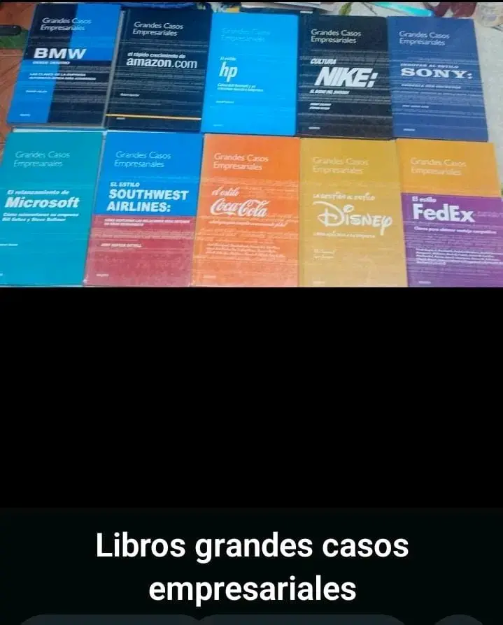 Colección de libros Grandes Casos Empresariales