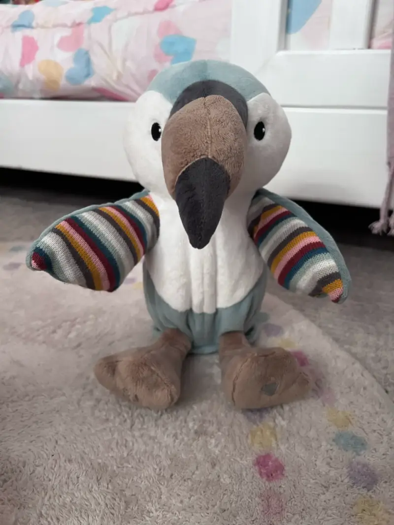 Tucán de peluche musical Zazu