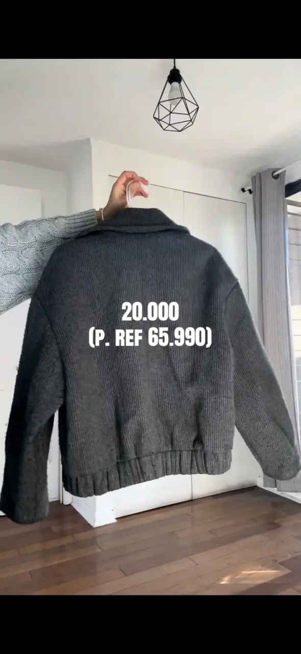 Chaqueta de lana gris para mujer Mango - 2