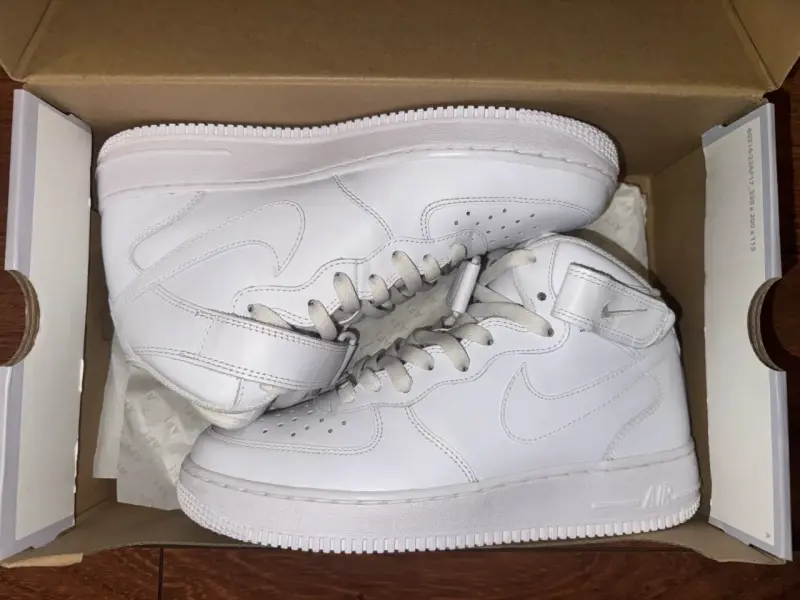 Nike Air Force 1 Mid Blancas - 2