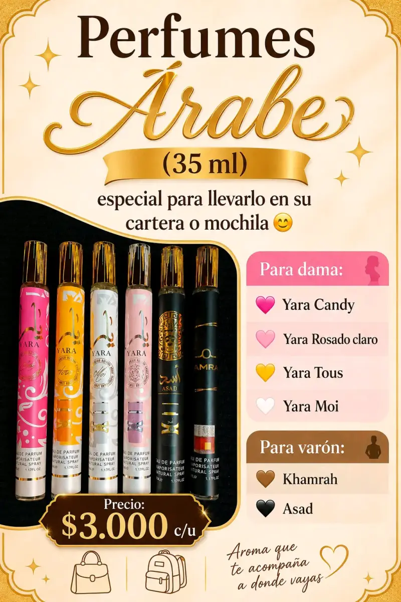 Perfume Árabe 35ml