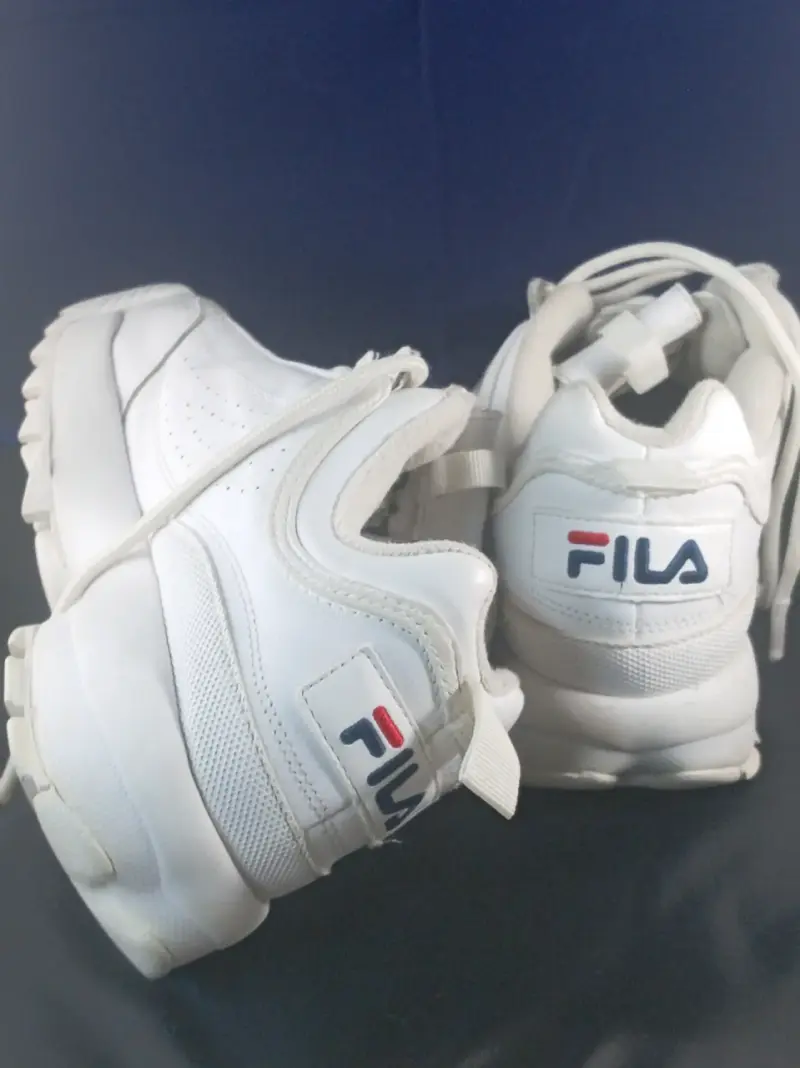 Zapatillas deportivas Fila blancas unisex - 2