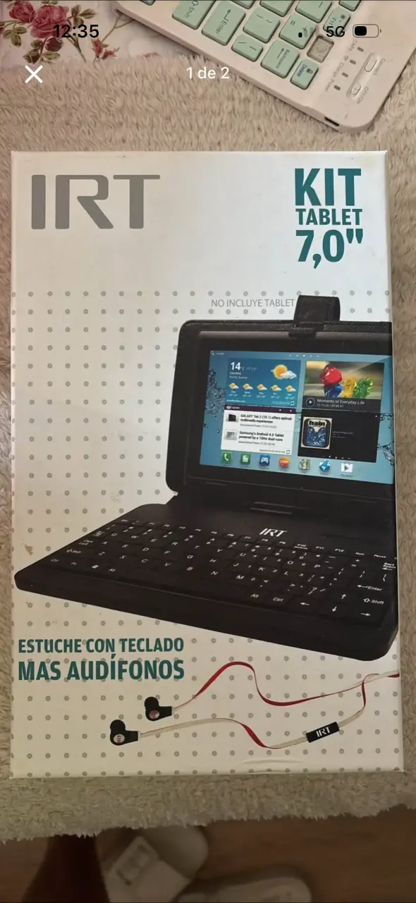 Kit de accesorios para tablet 7 pulgadas IRT - 1