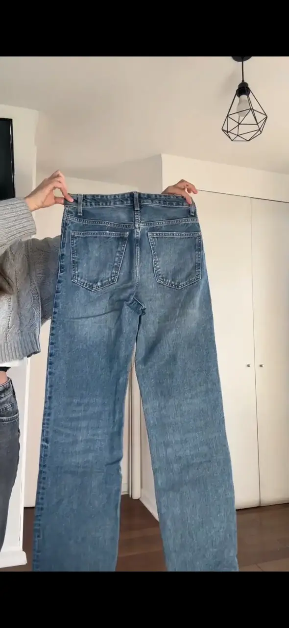 Jeans azul clásico para mujer Zara - 2