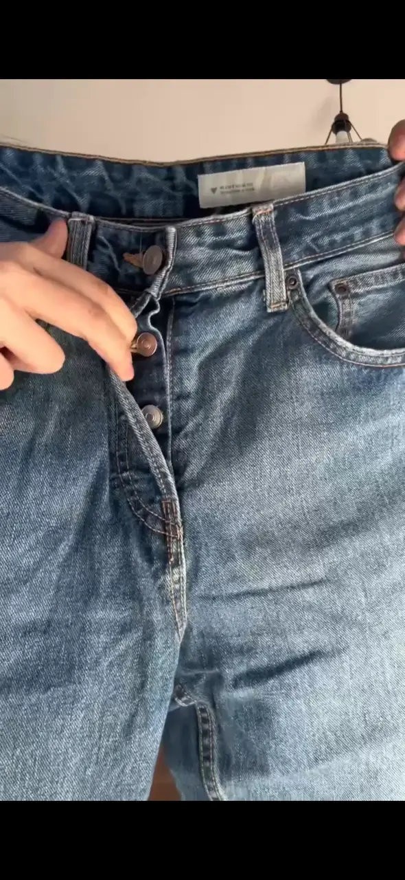 Jeans azul clásico para mujer Zara - 4