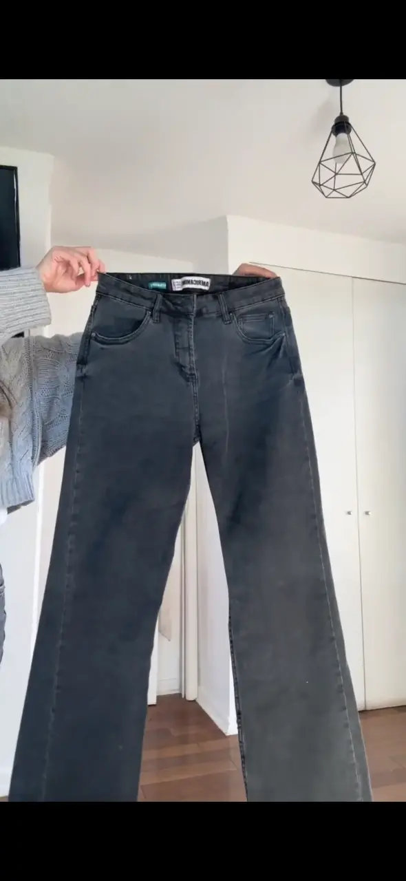 Jeans negros Americanino para mujer - 1