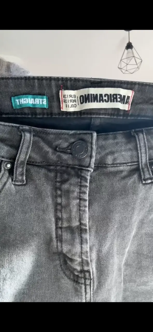 Jeans negros Americanino para mujer - 3