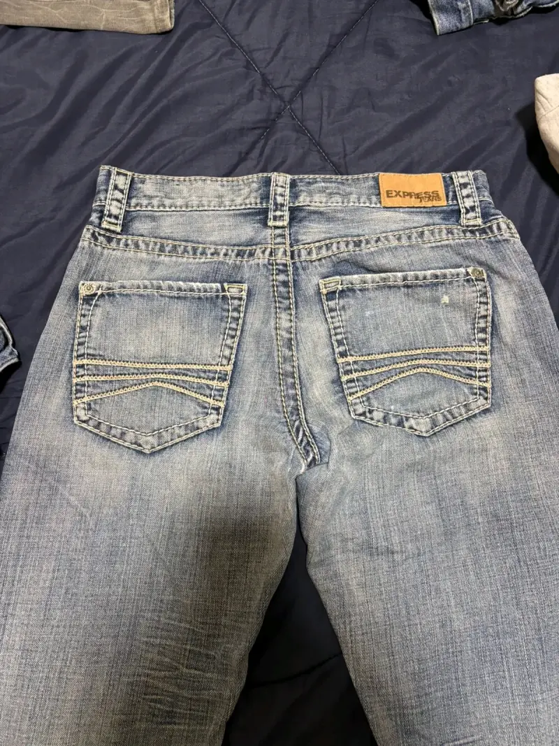 Jeans Express azules para hombre - 2