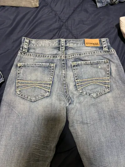 Jeans Express azules para hombre - miniatura 2
