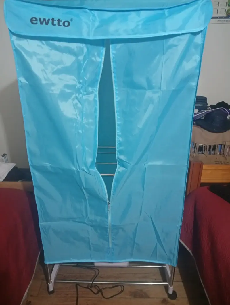 Secadora de ropa portátil Ewtto azúl - 1