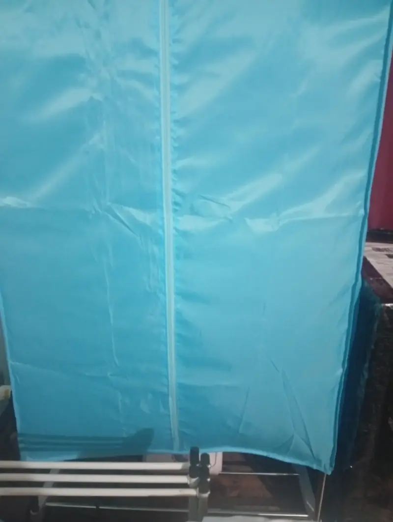 Secadora de ropa portátil Ewtto azúl - 6