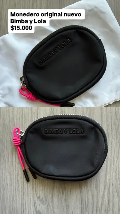 Monedero negro Bimba y Lola nuevo - miniatura 1