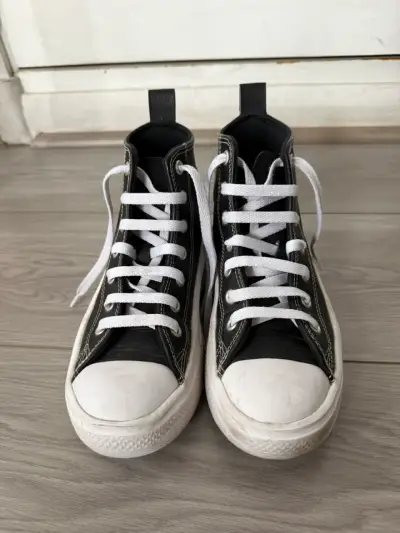 Zapatillas  cuero Converse N34 - miniatura 1