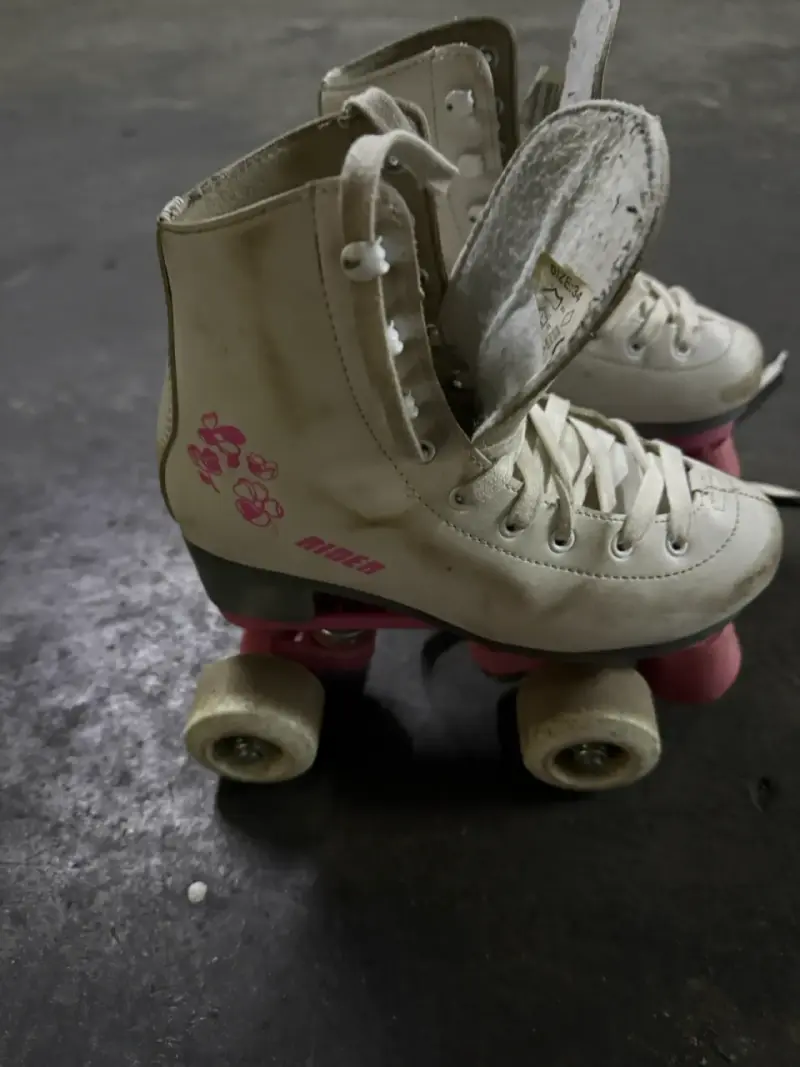 Patines Artísticos 4 ruedas Rider blancos N34 - 2