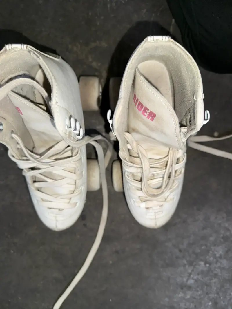 Patines Artísticos 4 ruedas Rider blancos N34 - 3