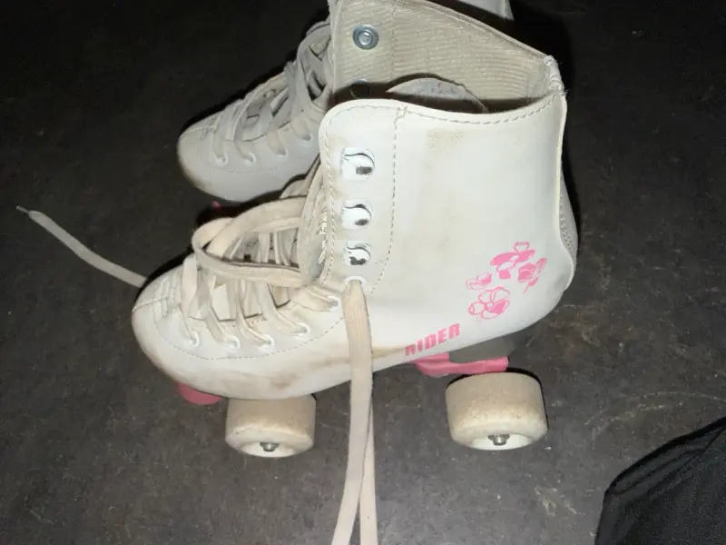 Patines Artísticos 4 ruedas Rider blancos N34 - 5