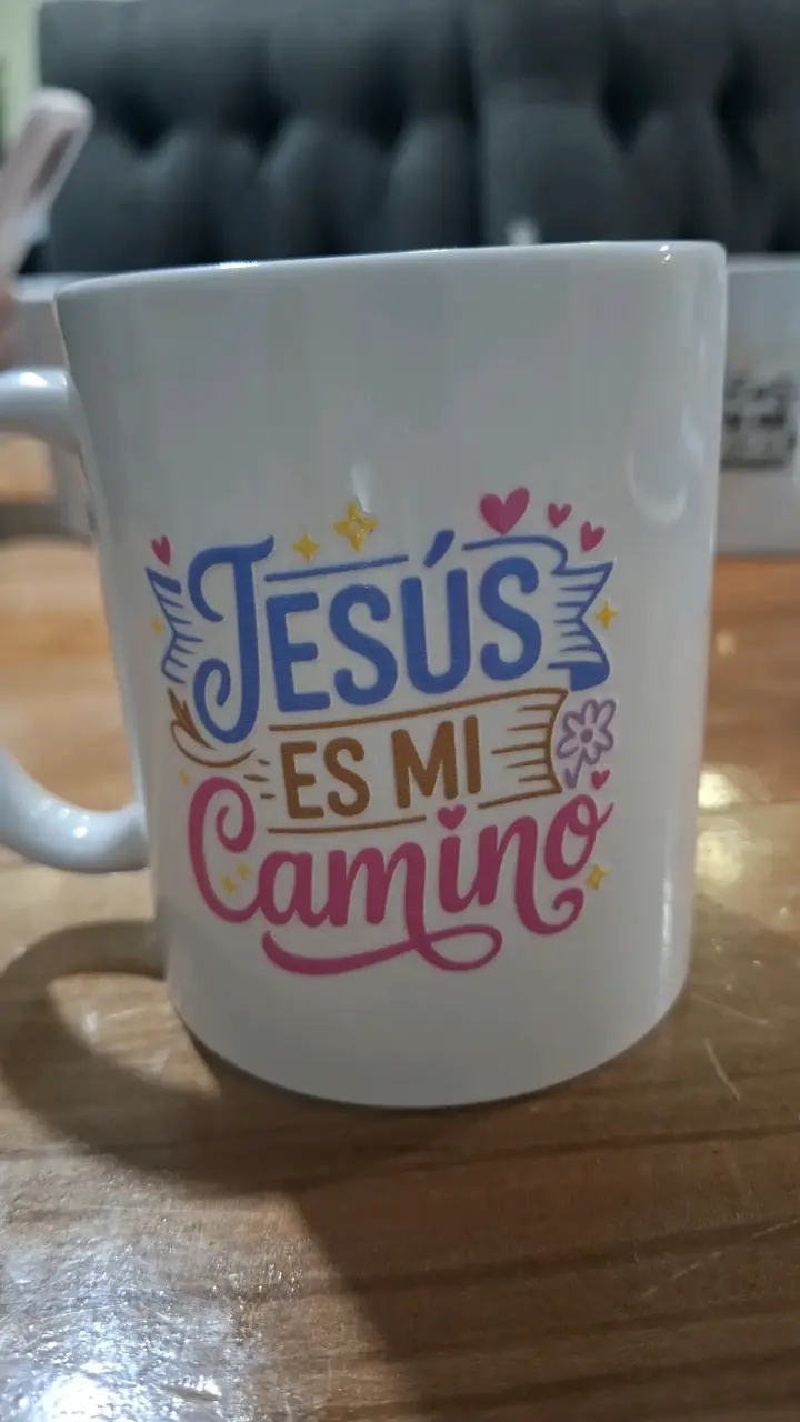 Taza cerámica 'Jesús es mi camino'