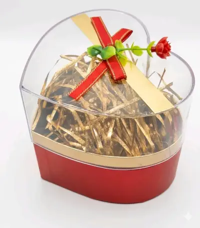Caja de chocolates en forma de corazón - miniatura 2