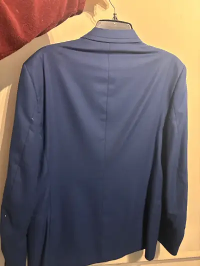 Blazer azul para hombre en buen estado - miniatura 3