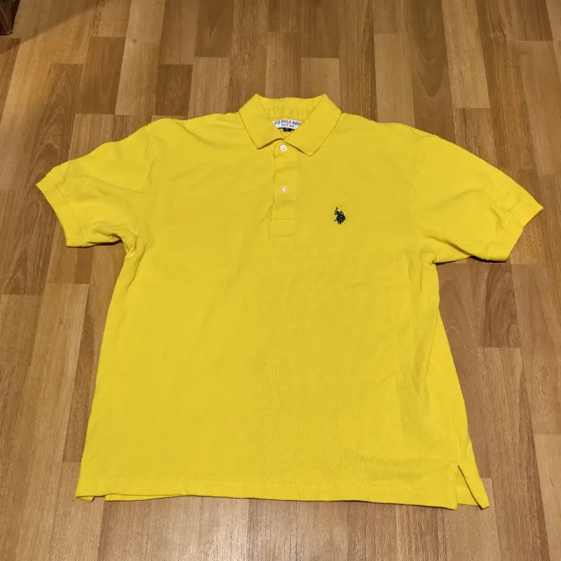 Polera polo amarilla U.S. Polo Assn.