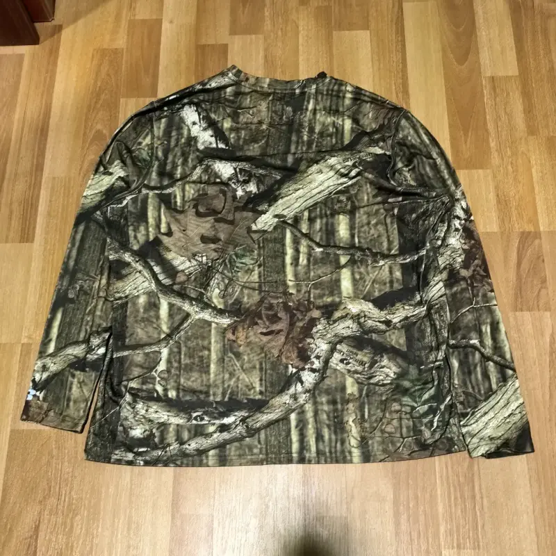 Polera camuflaje manga larga para caza - 2