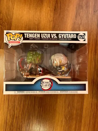 Funko Pop Tengen Uzui vs Gyutaro - miniatura 1
