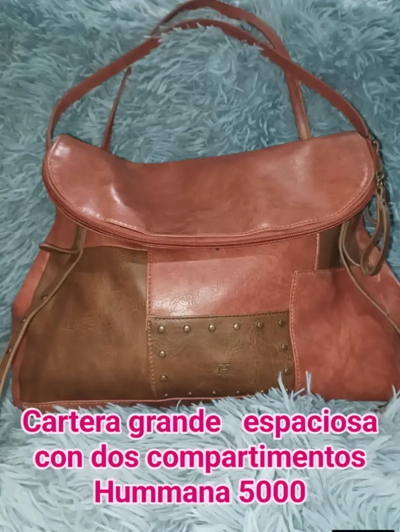 Cartera grande Hummana 5000 con compartimentos