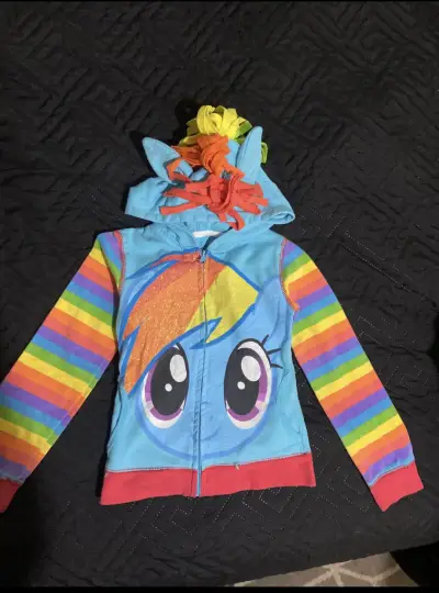 Polerón infantil My Little Pony rainbow - miniatura 1