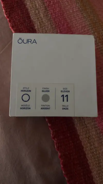 Anillo inteligente Oura de acero inoxidable - miniatura 2