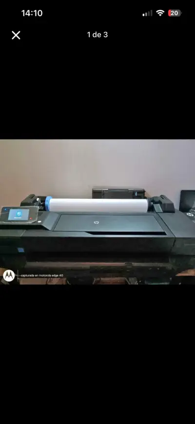 Plotter HP de gran formato en buen estado - miniatura 1
