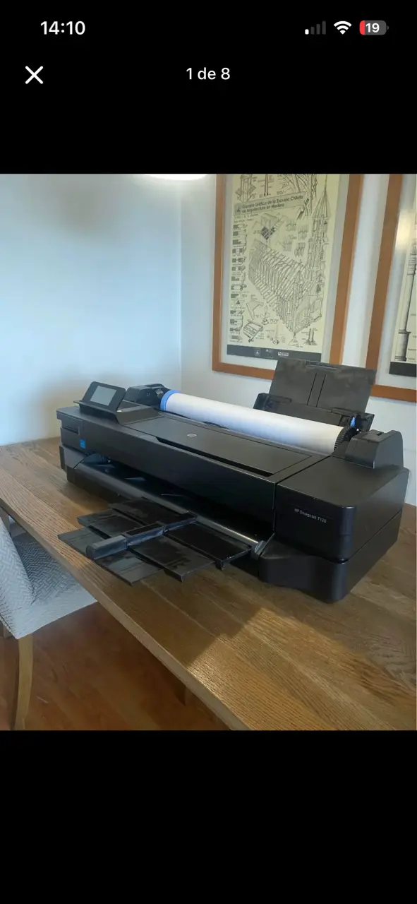 Plotter HP de gran formato en buen estado - 3
