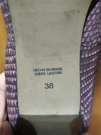 ✨Zapatos Dama, talla 38, Luz da Lua🇧🇷✨ - miniatura 5