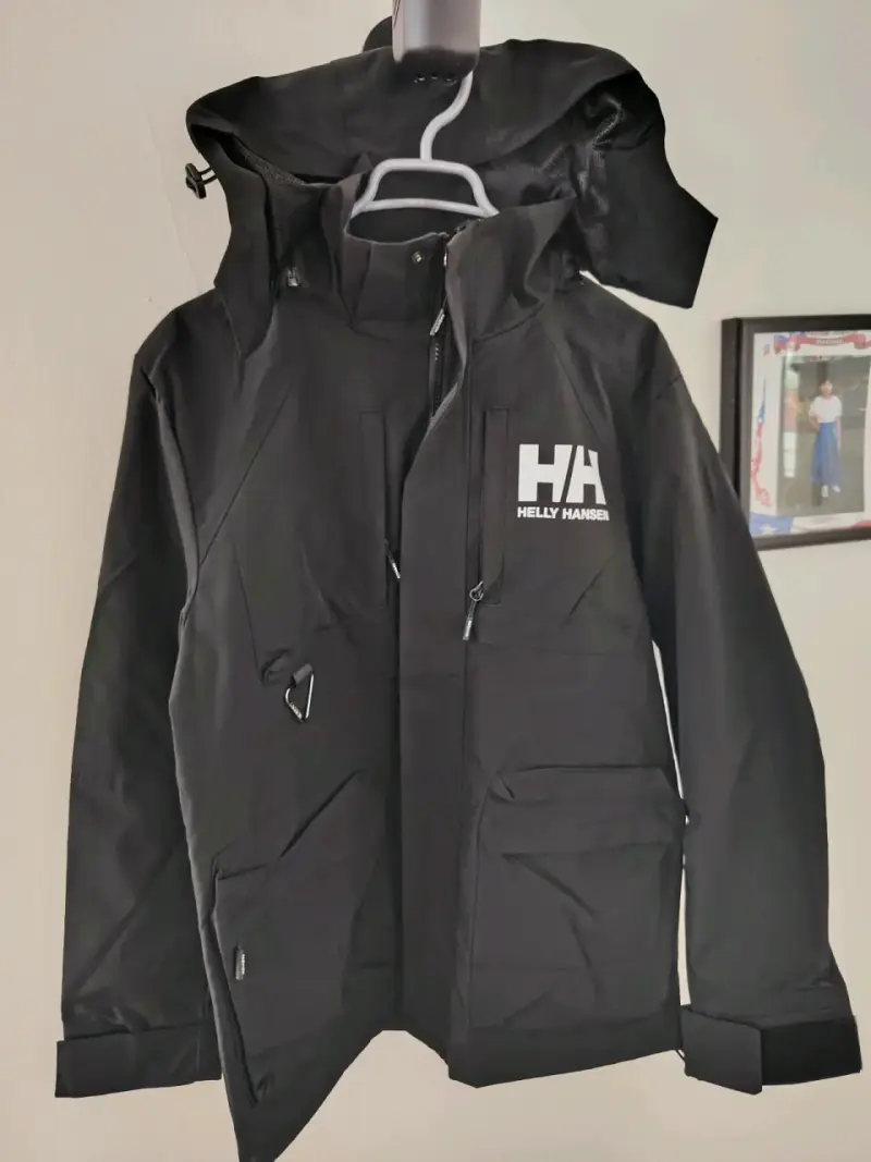 Chaqueta impermeable Helly Hansen negra - 2