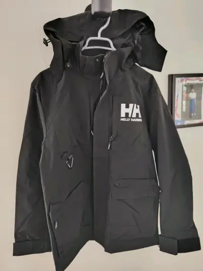Chaqueta impermeable Helly Hansen negra - miniatura 2