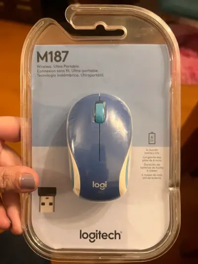 Mouse inalámbrico Logitech M187 ultracompacto - miniatura 3