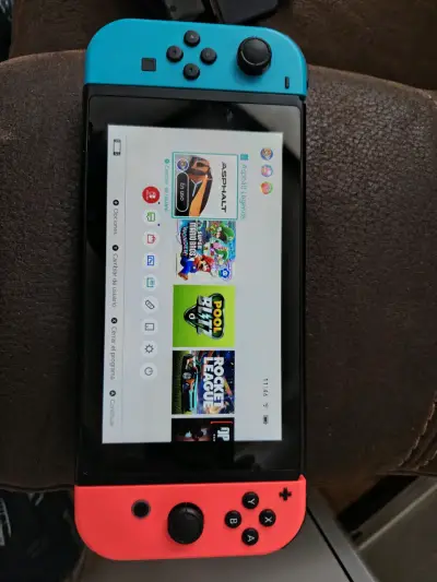 Control Joy-Con Nintendo Switch azul y rojo - miniatura 4