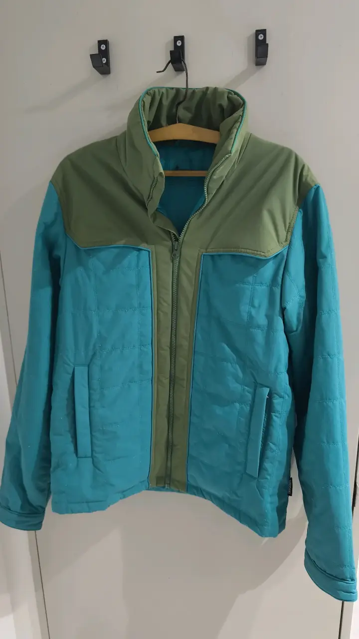 Chaqueta COTOPAXI bicolor verde y azul - 1