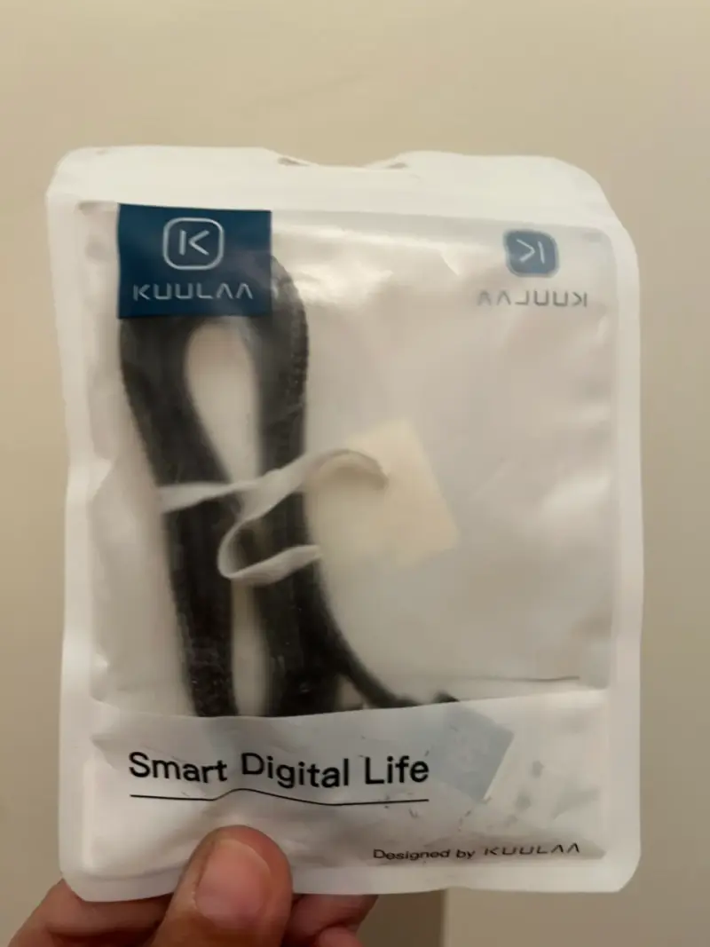 Cable USB Kuulaa para carga rápida