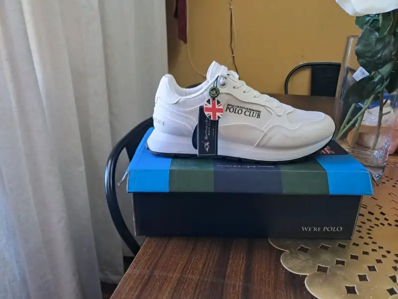 Zapatillas blancas Polo Club para hombre