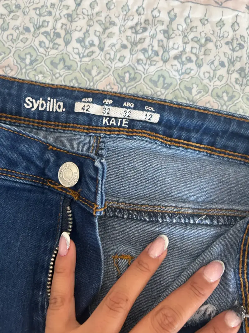 Jeans azul oscuro para mujer Evolve - 4