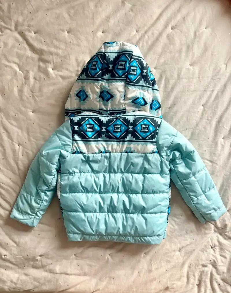 Parka infantil The North Face reversible - 4