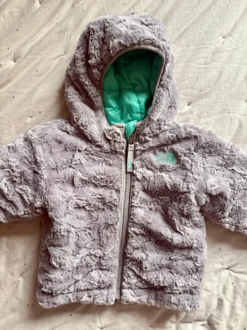 Parka infantil The North Face reversible - 5