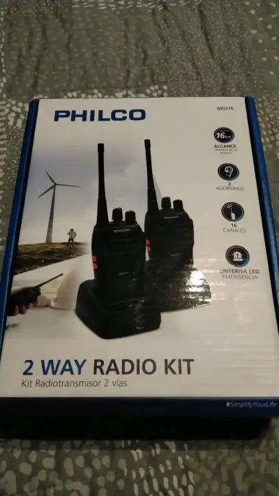 Set de radios walkie talkie Philco MD-216 - miniatura 2