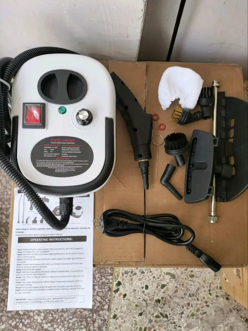 🔥Limpiadora a vapor multifuncional con accesorios💯 - 4
