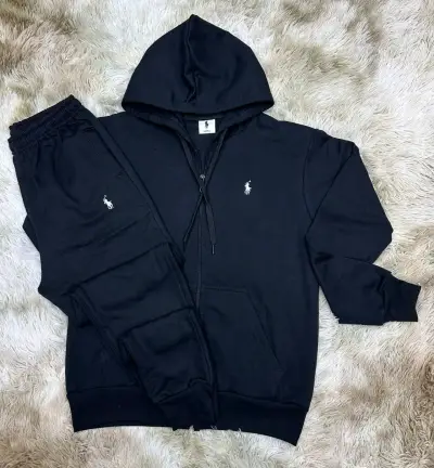 Conjunto deportivo negro con capucha Hilfiger - miniatura 5